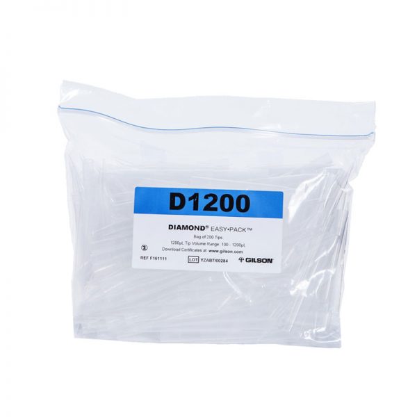 PIPETMAN DIAMOND Tips D1200 EASYPACK, GILSON® Pontraga Suministros de
