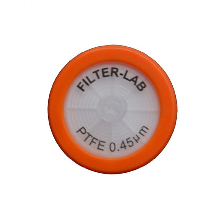 Plug Filterlab Filtros de jeringa de PTFE Hidrofóbico, Filter-Lab® – Pontraga ...