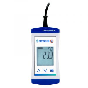 Termómetro digital con sonda PT 1000 de inserción de Ø 1,5 mm Senseca ECO 121-I1.5
