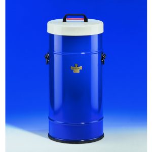 Vasos Dewar, forma cilíndrica, recipiente metálico con asas laterales, KGW Schieder®