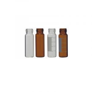 Vial para cromatografía, 15 x 45 mm, 4 ml, cuello de rosca, Metria
