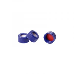 Tapón roscado para viales con septum de silicona/PTFE unido, Metria