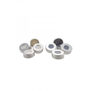 Cápsula de aluminio Ø20 mm con septa, Metria