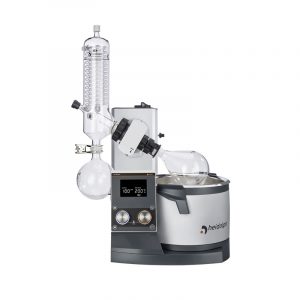 Rotavapor vertical Hei-VAP Core, con elevador motorizado y juego de vidrio G3 vertical, Heidolph