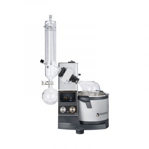Rotavapor vertical Hei-VAP Expert, con elevador manual y juego de vidrio G3 XL vertical, Heidolph