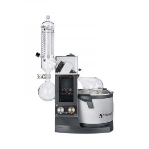 Rotavapor vertical Hei-VAP Ultimate, con elevador motorizado y juego de vidrio G3 vertical, Heidolph
