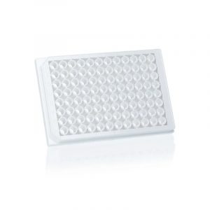 Placa microtituladoras BRANDplates®, 96 pocillos, cellGrade™ premium, PS, fondo transparente, fondo F, BIO-CERT® CELL CULTURE QUALITY, esterilizadas, BRAND®