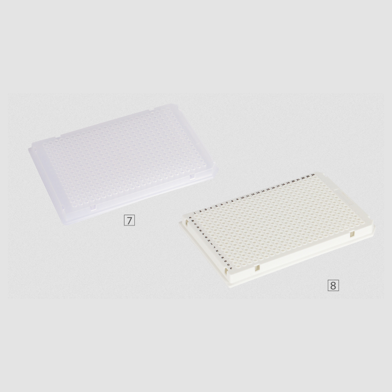 Placas de PCR de 384 pocillos, RATIOLAB